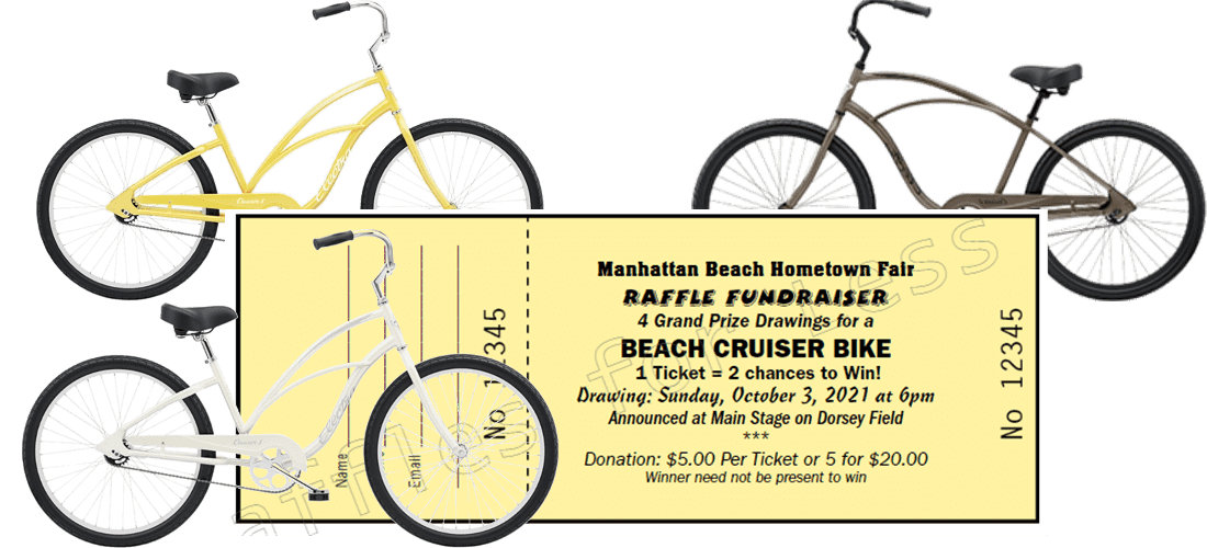 Raffle ticket bikes